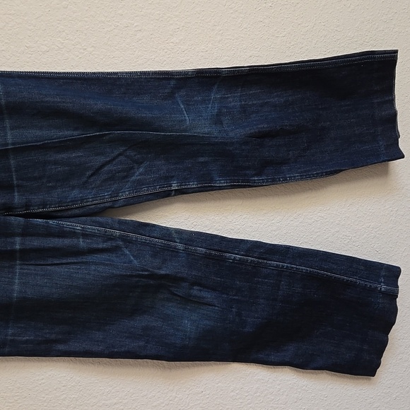 A.P.C. Blue High Waisted Straight Wide Leg Denim Jeans Women Size 26 - Picture 3 of 9